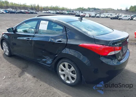 2013 Hyundai Elantra Limited из США, поврежденный, VIN 5NPDH4AE3DH355751